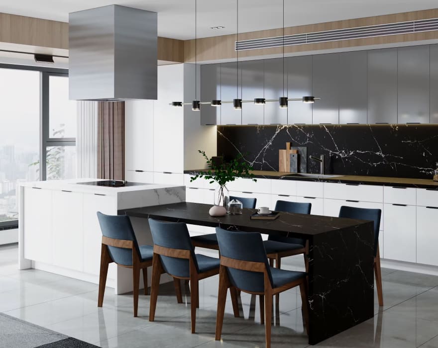 Natural Elegance in Kitchen