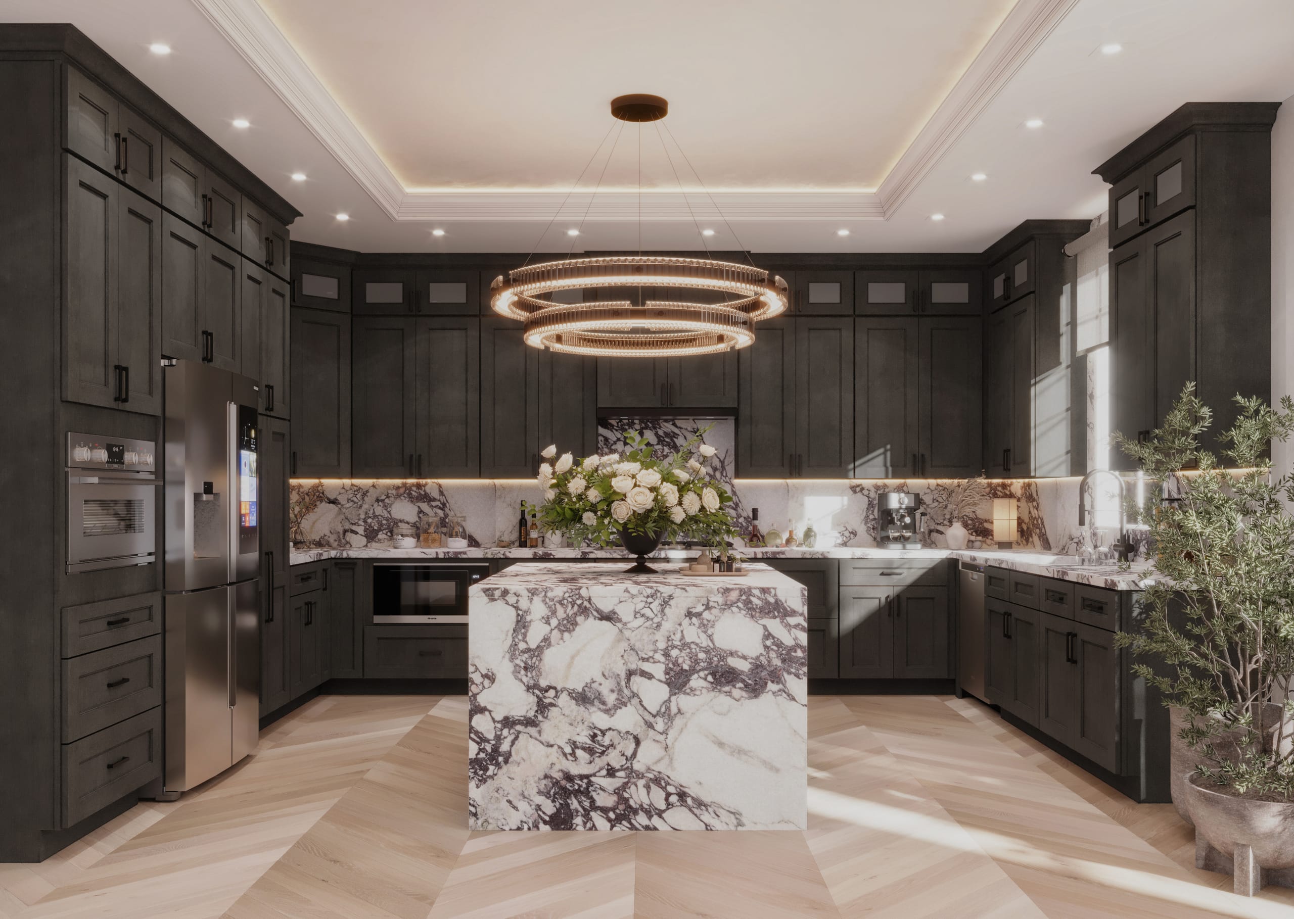 Kitchen Double Shaker Style cabinetry - DSG1