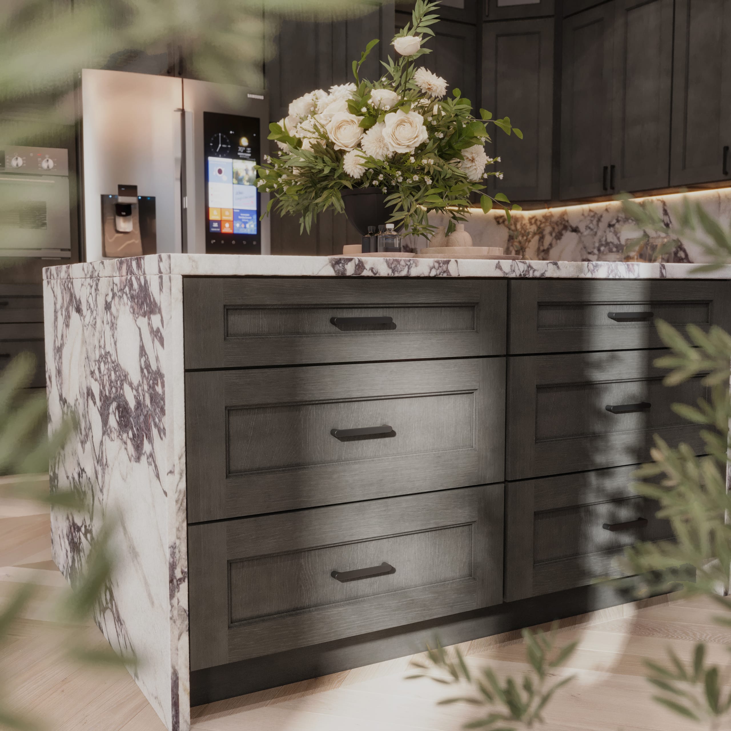 Kitchen Double Shaker Style cabinetry - DSG2