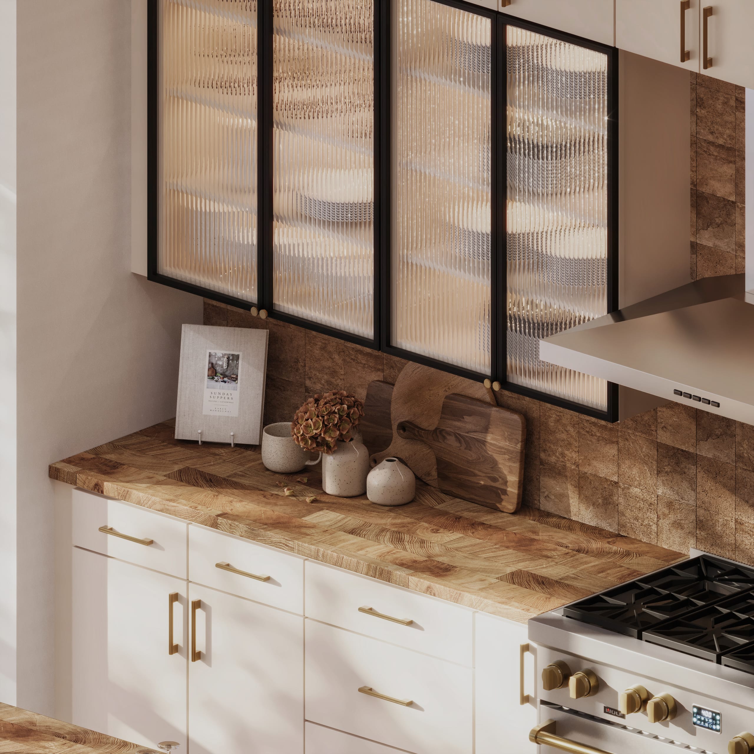 Kitchen Frameless European Style cabinetry - CG-MI-2