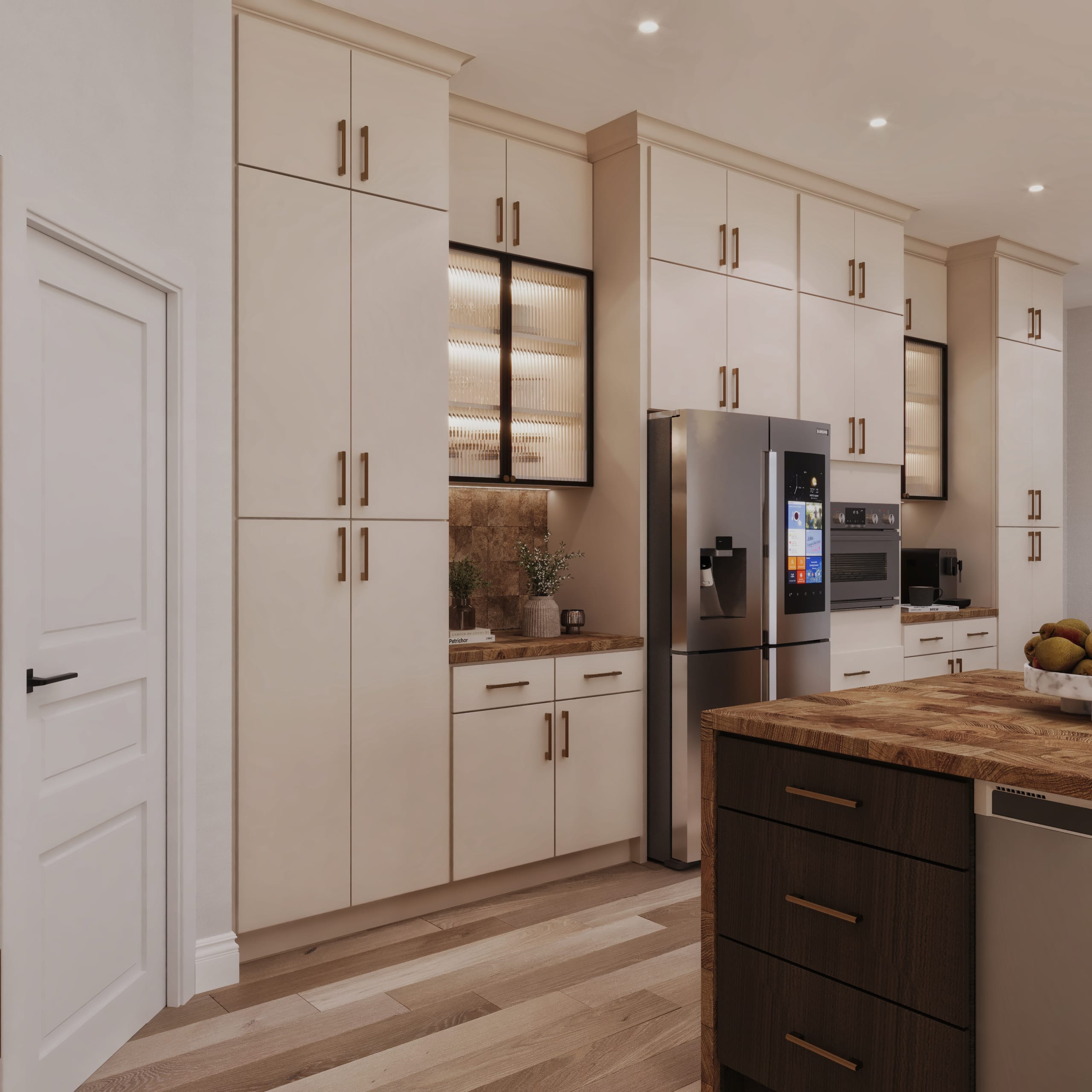 Kitchen Frameless European Style cabinetry - MI