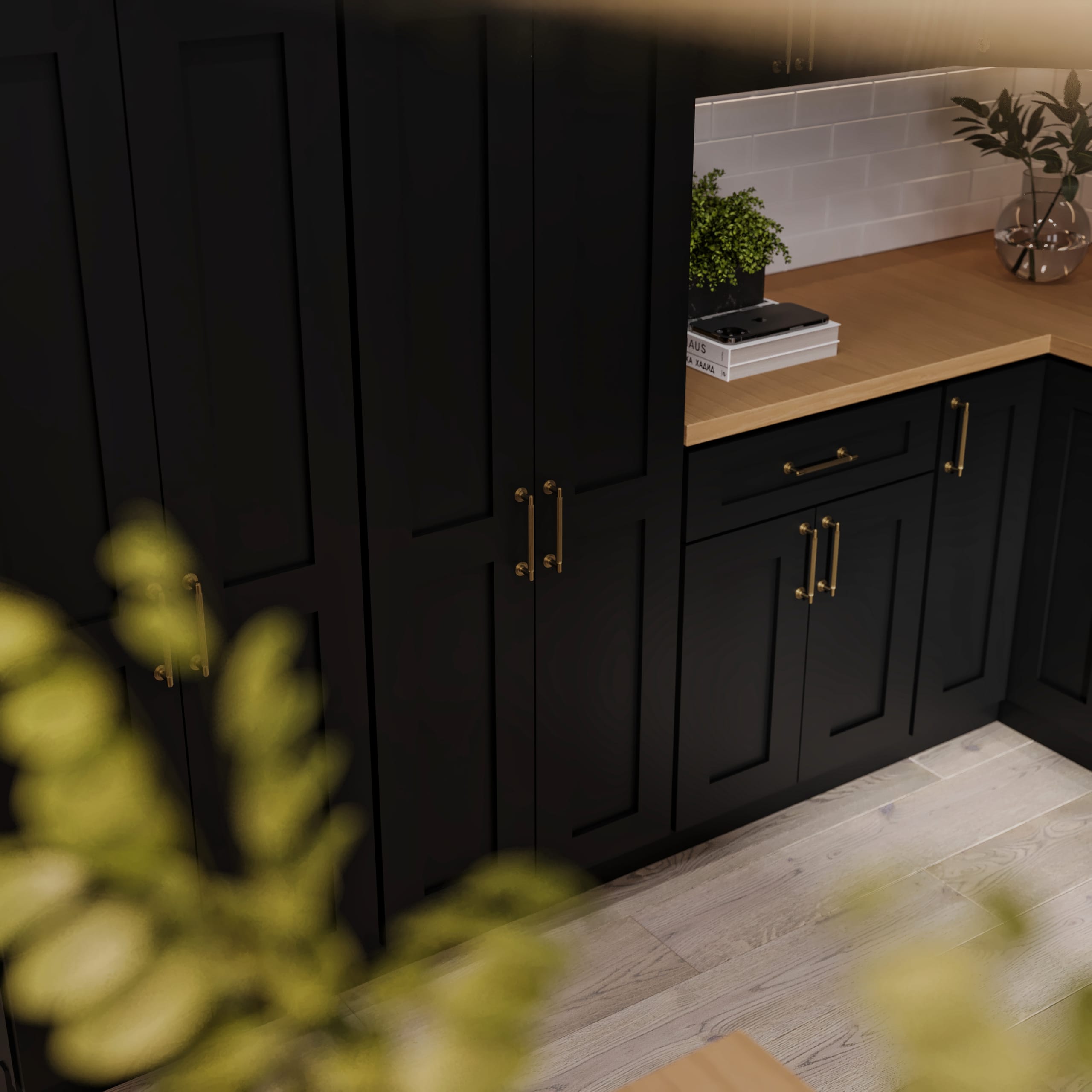 Kitchen Shaker Style Charm Collection cabinetry - IB1