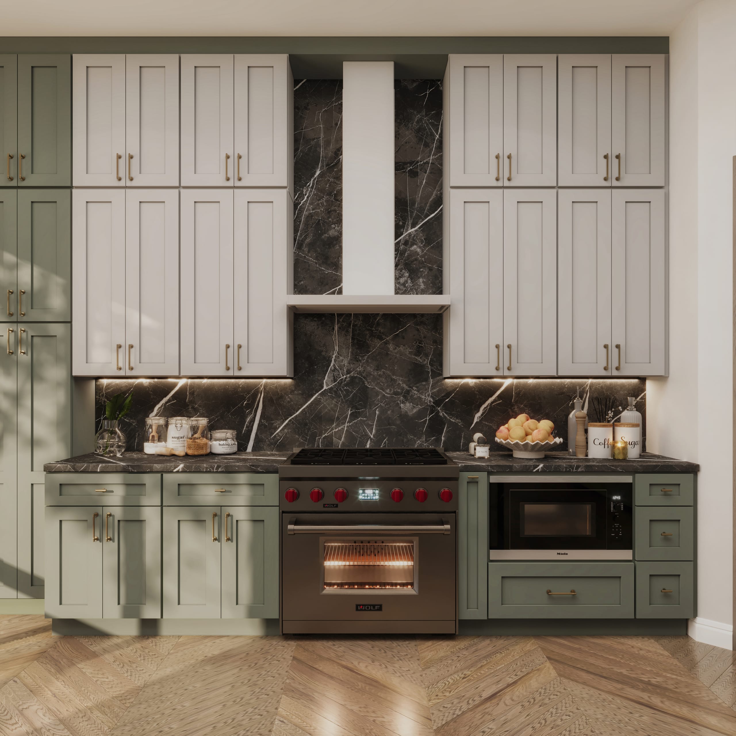 Kitchen Shaker Style Charm Collection cabinetry - LG2