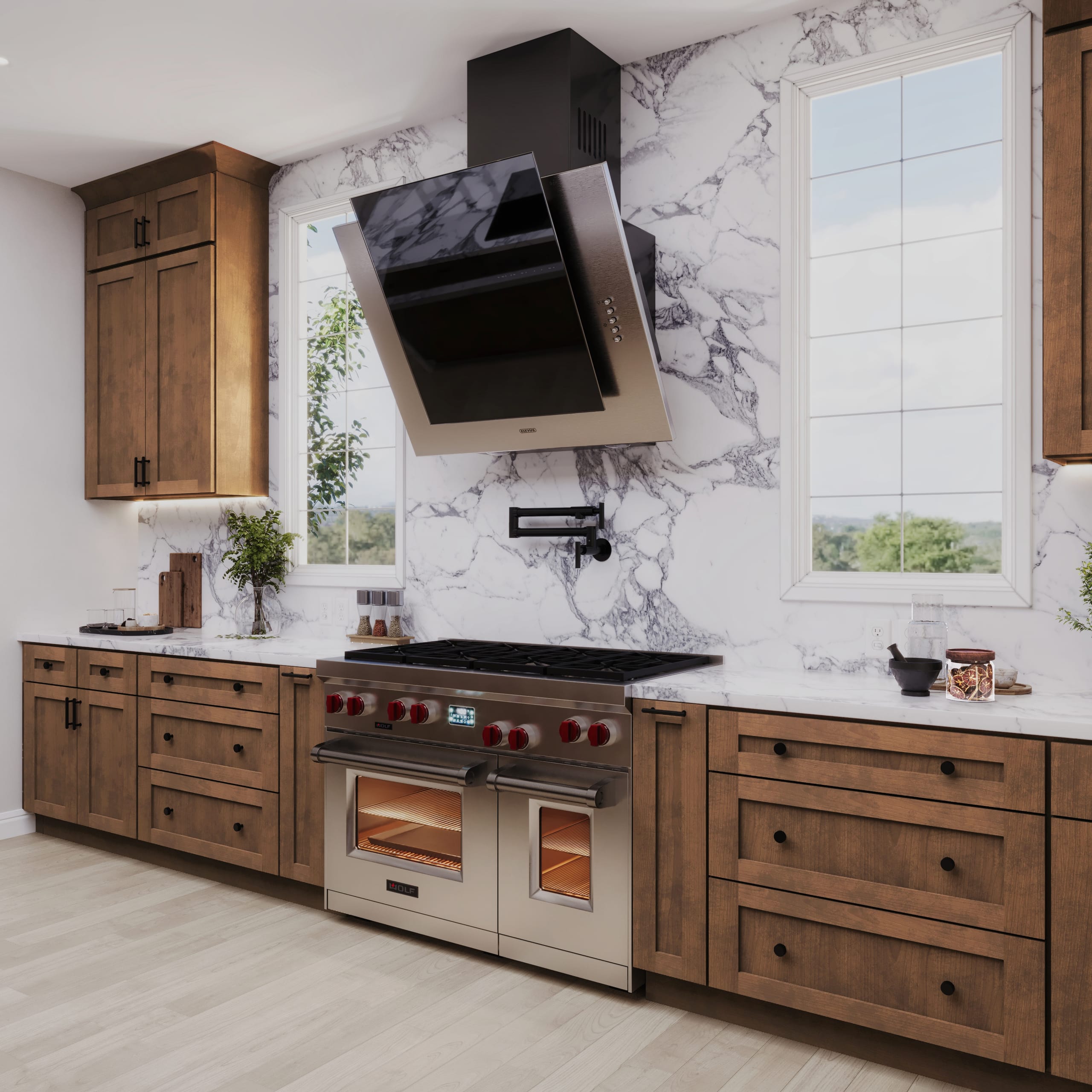 Kitchen Shaker Style Charm Collection cabinetry - RW1