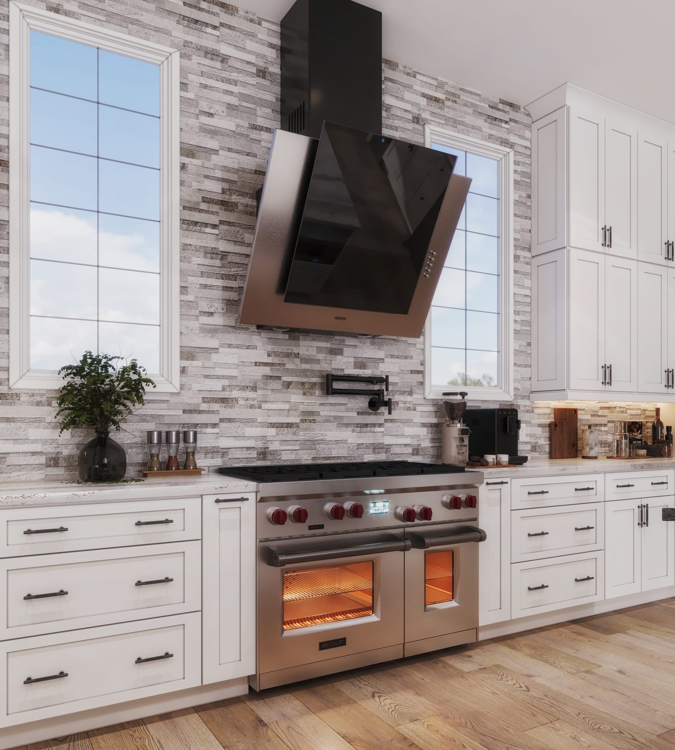 Kitchen Shaker Style Essential Collection cabinetry - SW1