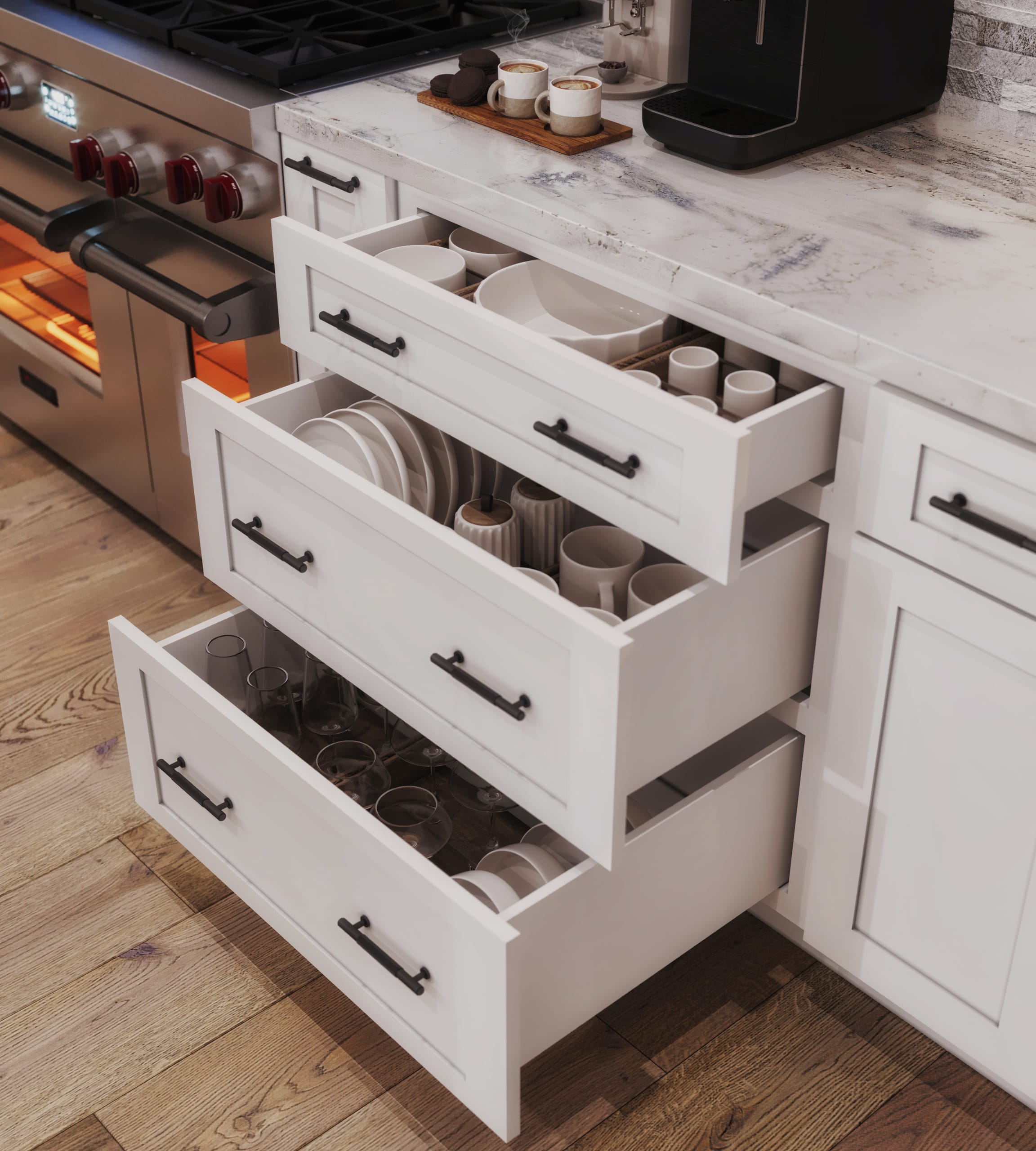 Kitchen Shaker Style Essential Collection cabinetry - SW5